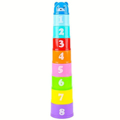Stacking Cup Puzzle Toy Baby's Early Education Numbers
