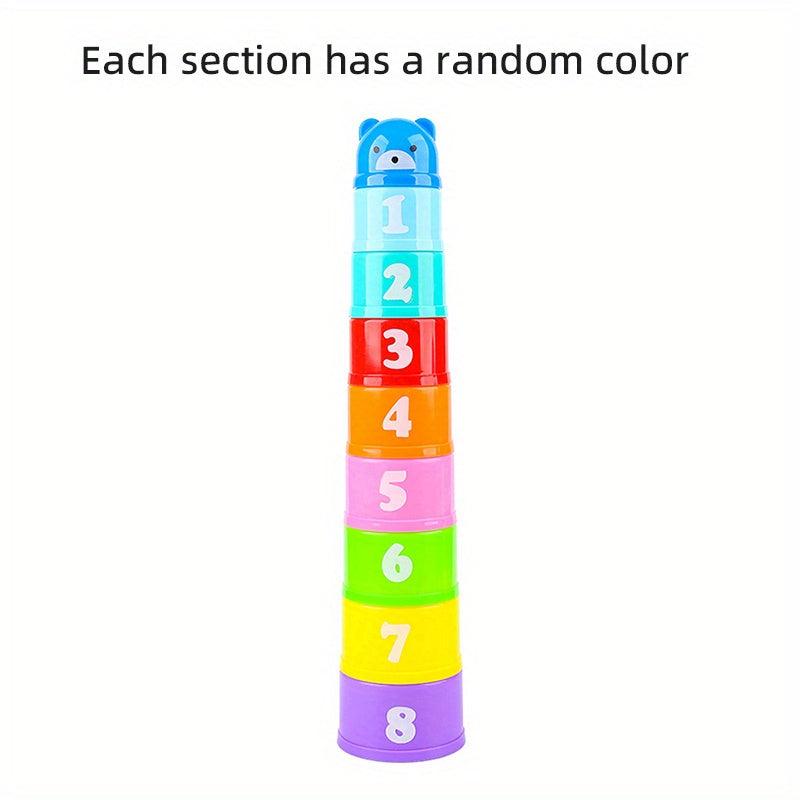 Stacking Cup Puzzle Toy Baby's Early Education Numbers