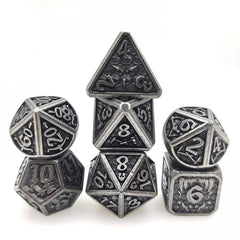 Metal Dice Set for Dragon & Dungeon Dice Dragon TRPG COC 7