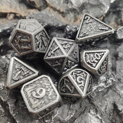 Metal Dice Set for Dragon & Dungeon Dice Dragon TRPG COC 7