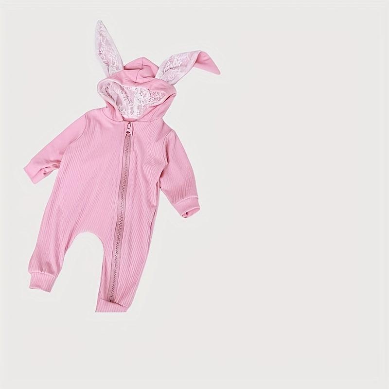 Pink Rabbit Ear Reborn Doll Clothing for 55-88 cm Doll