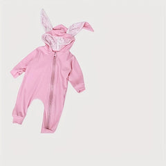 Pink Rabbit Ear Reborn Doll Clothing for 55-88 cm Doll