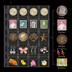 Coin Collection Album 10 Coin Clip Album Covers Protective Covers