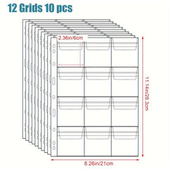 Coin Collection Album 10 Coin Clip Album Covers Protective Covers