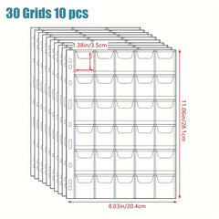 Coin Collection Album 10 Coin Clip Album Covers Protective Covers