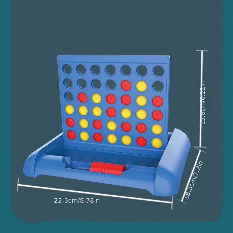 3D 4-in-1 Chess Early Education Puzzle Interactive Game Toy