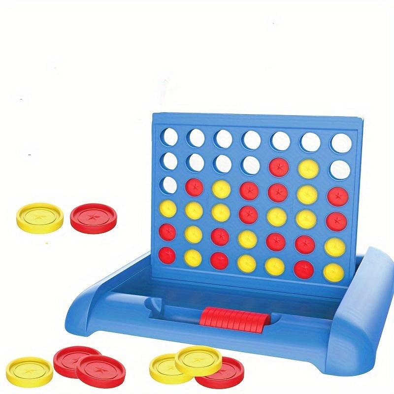 3D 4-in-1 Chess Early Education Puzzle Interactive Game Toy
