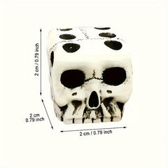 Skull Shaped Novelty Game Dices for Holiday