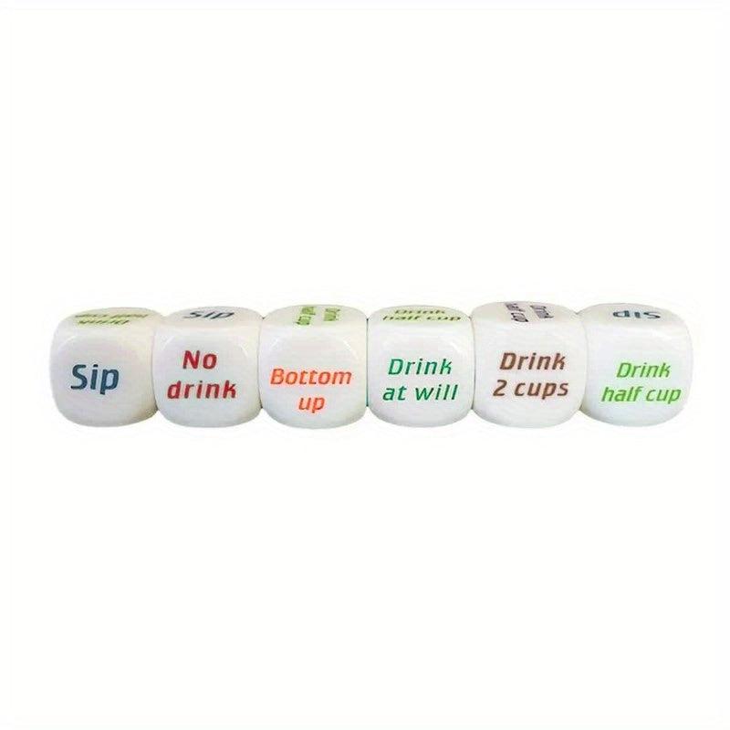 2pcs Drinking Dice Party Game Accessories