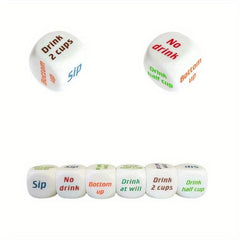 2pcs Drinking Dice Party Game Accessories