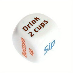 2pcs Drinking Dice Party Game Accessories