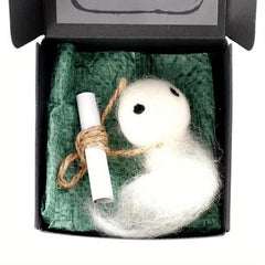 Halloween Ghost Doll w/ Book of Contract Spooky Pocket Ghost Toy