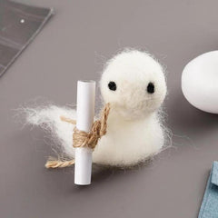 Halloween Ghost Doll w/ Book of Contract Spooky Pocket Ghost Toy