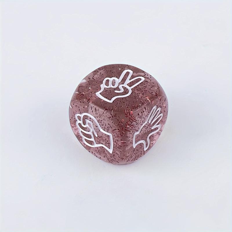 3pcs 20MM Translucent Dice Set For Board Game Christmas Gift