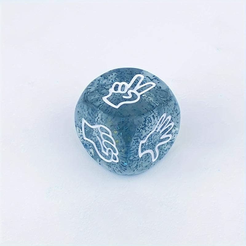 3pcs 20MM Translucent Dice Set For Board Game Christmas Gift
