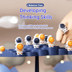 Spaceman Desktop Game Stacking Astronaut Balance Tree Toy