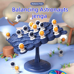 Spaceman Desktop Game Stacking Astronaut Balance Tree Toy