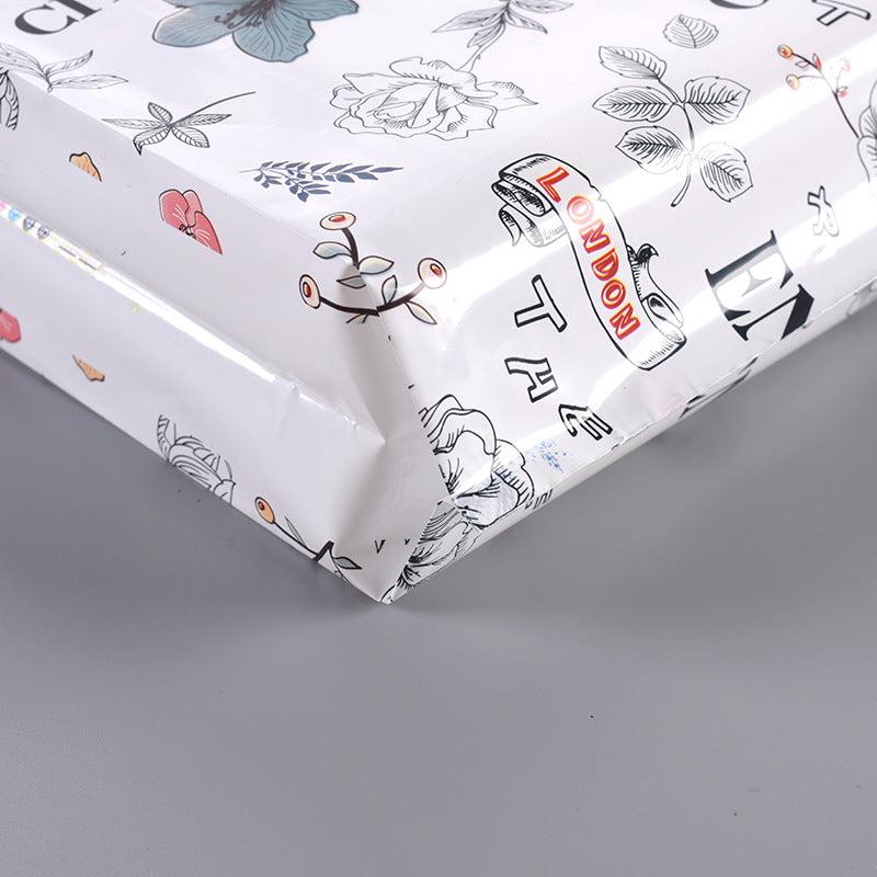 Flower Printing Boring Tote Bag Toy Car Handbag British Style Tote Bag