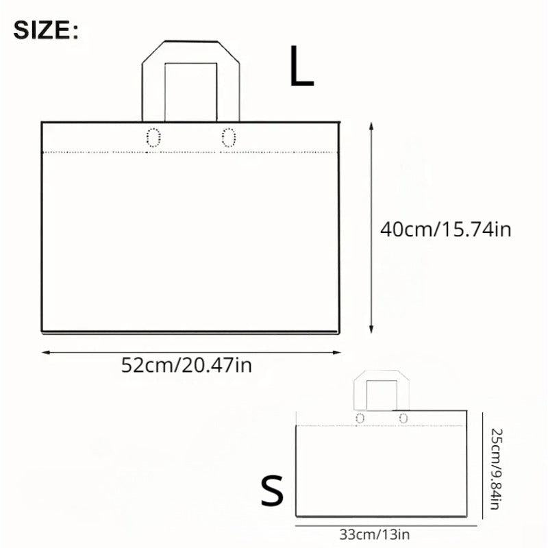 Flower Printing Boring Tote Bag Toy Car Handbag British Style Tote Bag