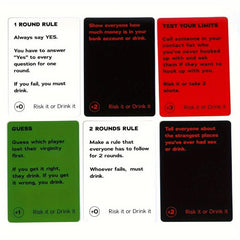 RISK IT OR DRINK IT College Party Game Christmas Gift
