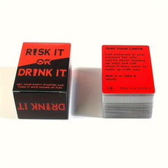 RISK IT OR DRINK IT College Party Game Christmas Gift