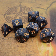 7pcs Polyhedral Dice Set for Board Game and Party
