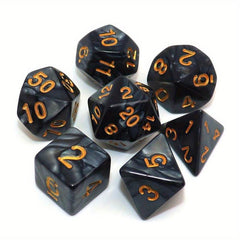 7pcs Polyhedral Dice Set for Board Game and Party