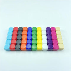 10pcs Funny DIY Dice Set 16mm Hexagon Acrylic Dice for Board Games