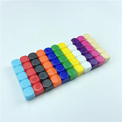 10pcs Funny DIY Dice Set 16mm Hexagon Acrylic Dice for Board Games