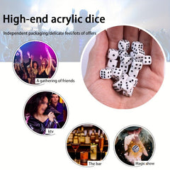 10pcs Toy Dices For Parties Player Games Fun Casual Board Game Dices