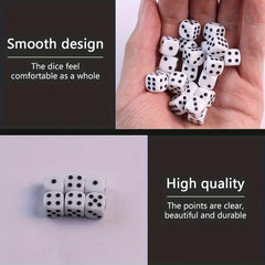 10pcs Toy Dices For Parties Player Games Fun Casual Board Game Dices