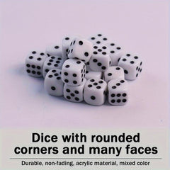 10pcs Toy Dices For Parties Player Games Fun Casual Board Game Dices