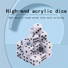 10pcs Toy Dices For Parties Player Games Fun Casual Board Game Dices