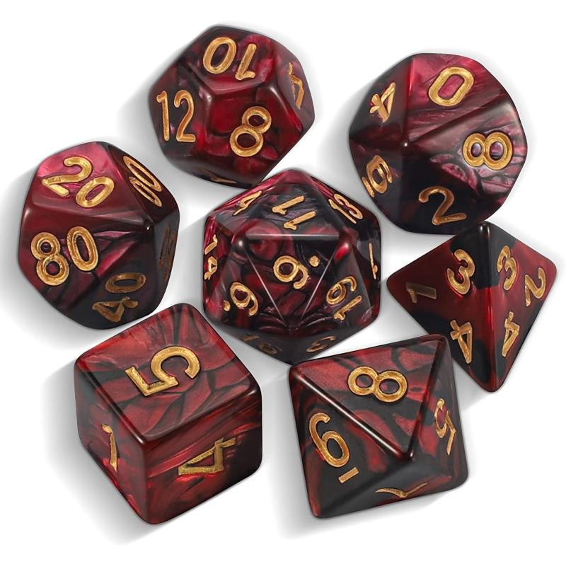 Polyhedral Dice Set for RPG Table Games