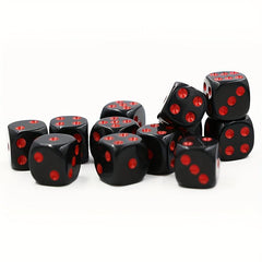 24pcs Large Acrylic Dices w/ Storage Bag Xmas Thanksgiving Gift