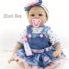 22'' Realistic Reborn Dolls Soft Silicone Vinyl Reborn Dolls