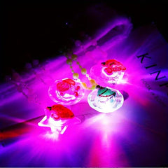 Luminous Glitter Necklace Pendant Princess Necklace Small Toys Gift