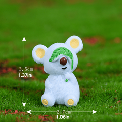 1pc Simulated Koala DIY Creative Toy Handicraft Micro Landscape Ornaments