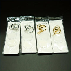 Acrylic Coin Storage Box with Adjustable Keychain - Random