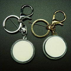 Acrylic Coin Storage Box with Adjustable Keychain - Random