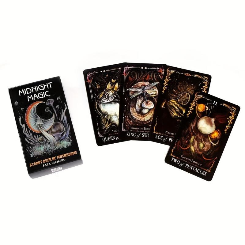 Midnight Magic Tarot Of Mushrooms Board Game
