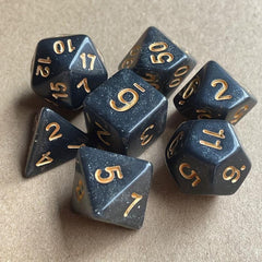 7pcs Polyhedral Dice Set for Board Game - Gift for Christmas Halloween