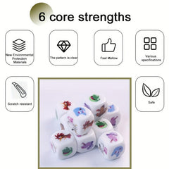 5pcs Essential Dices for Fun Party Games in Bars and Clubs