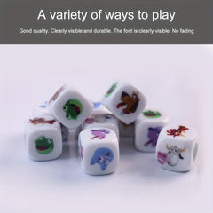 5pcs Essential Dices for Fun Party Games in Bars and Clubs