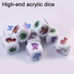 5pcs Essential Dices for Fun Party Games in Bars and Clubs