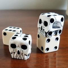 5pcs Skull Dices Family Party Funny Toys