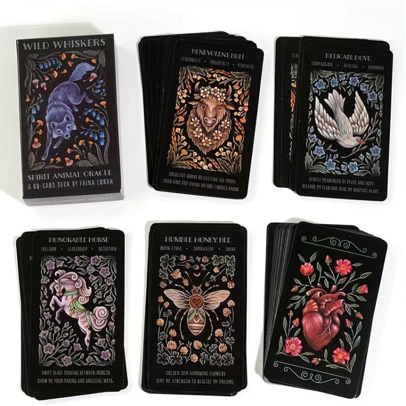 Wild Whiskers Oracle Deck Family Party Game