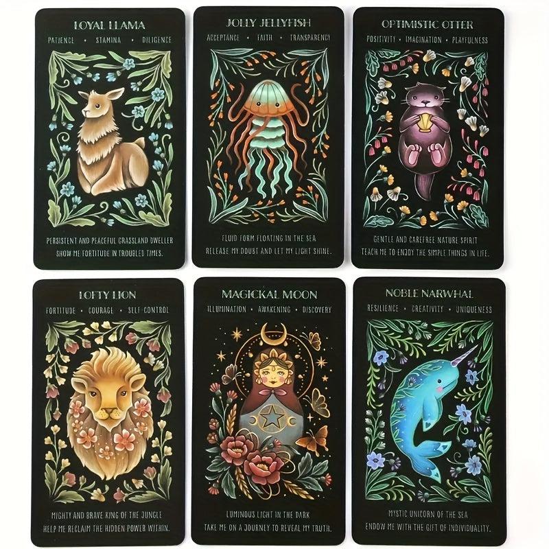 Wild Whiskers Oracle Deck Family Party Game