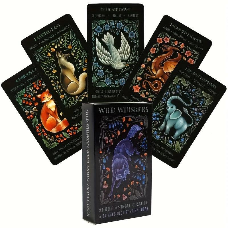 Wild Whiskers Oracle Deck Family Party Game