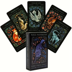 Wild Whiskers Oracle Deck Family Party Game